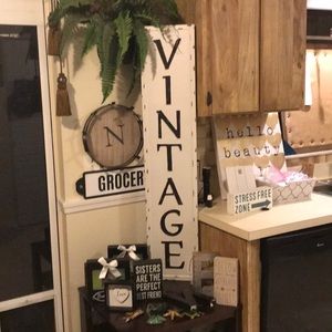 Vintage sign loving sign small signs